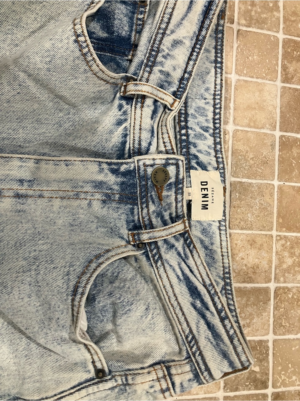 Sezane Le Crop Jeans sz 38 - Picture 3 of 8